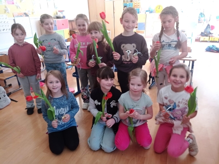 Dzień kobiet w naszej klasie - 9.03.2026 r.